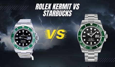 rolex kermit 2019|rolex kermit vs starbucks.